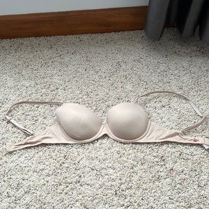 PINK nude wired bra